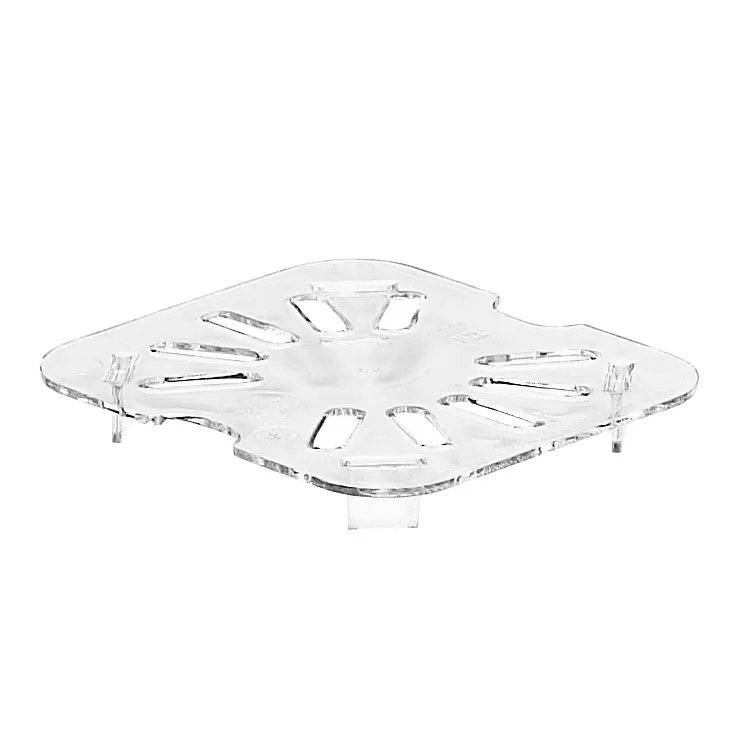 Cambro 60CWD135 Drain Shelf, 1/6 Size Clear Polycarbonate, NSF, Fits 62CW/64CW/66CW