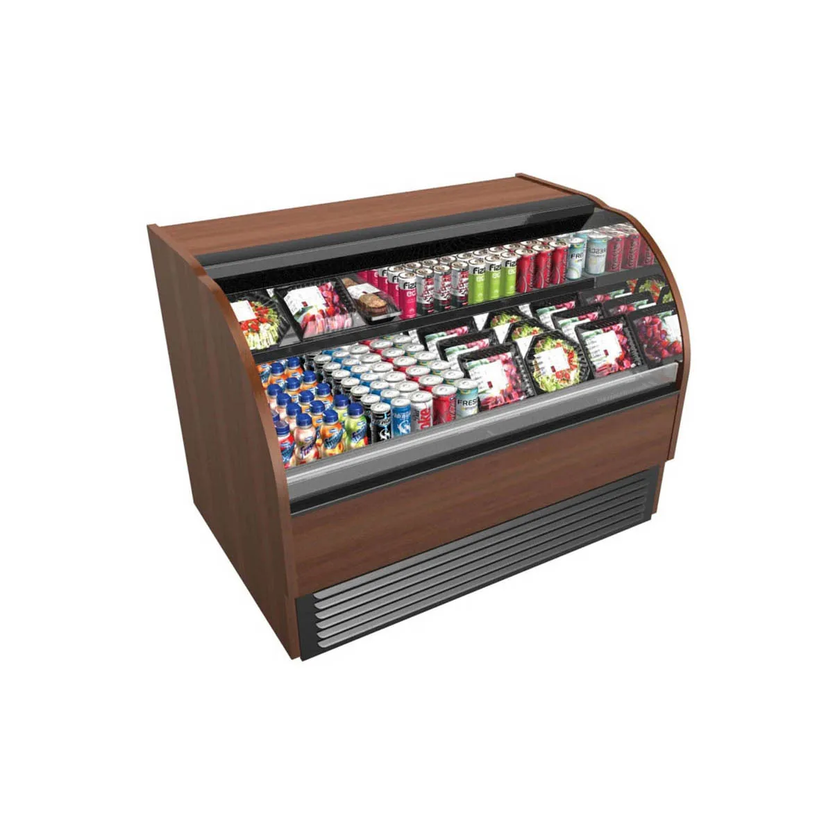 Structural Concepts HMO5136R 50" Harmony® Self-Service Refrigerated Open Air Merchandiser