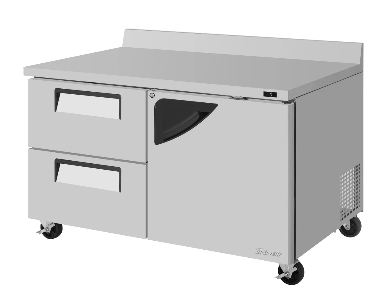 Turbo Air TWF-60SD-D2R-N 60" Two Section WorkTop Freezer, 2 Drawers, 17.0 cu. ft.