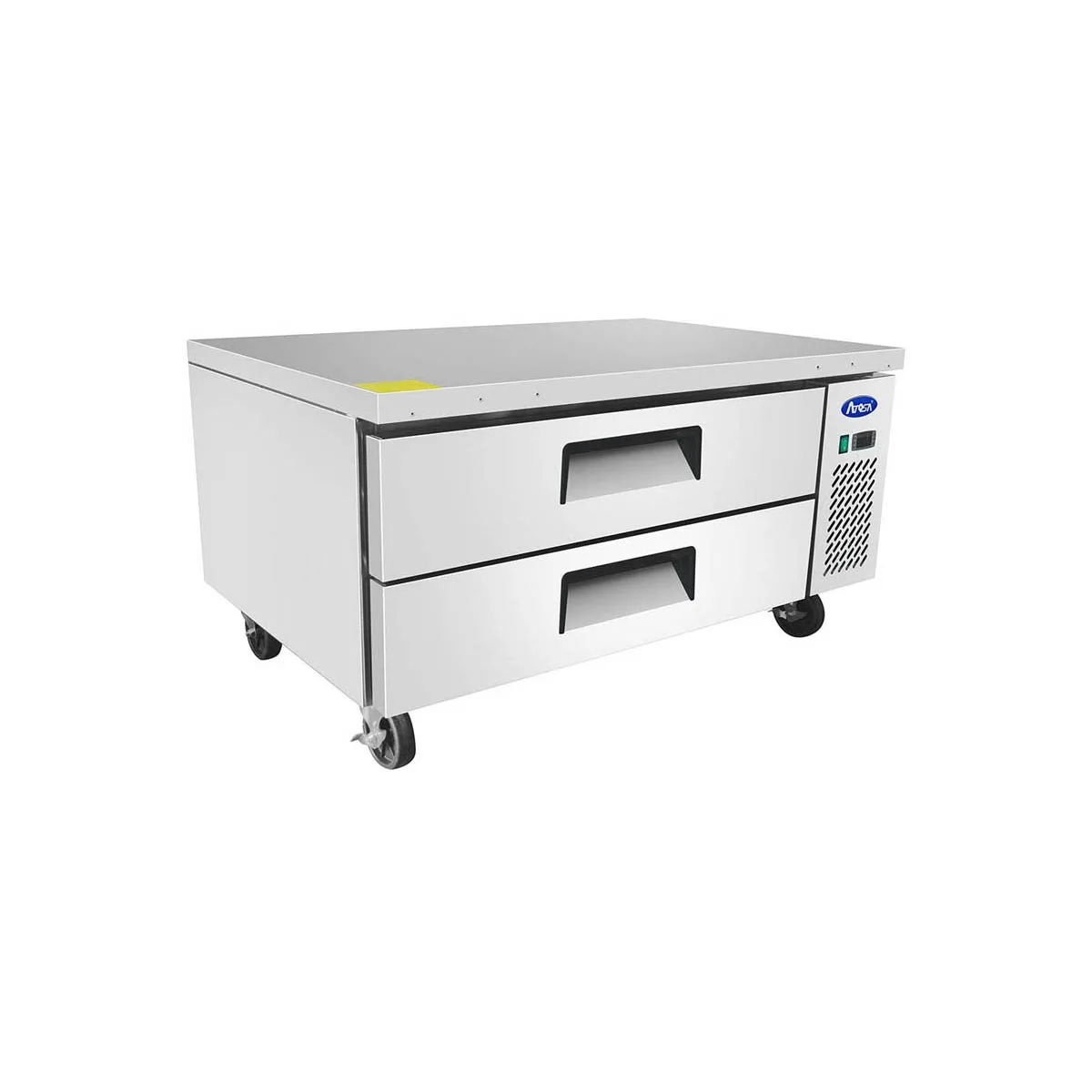 Atosa USA MGF8448GR 35" 2 Drawers Refrigerated Chef Base, Stainless Steel, 4.7 cu. ft.