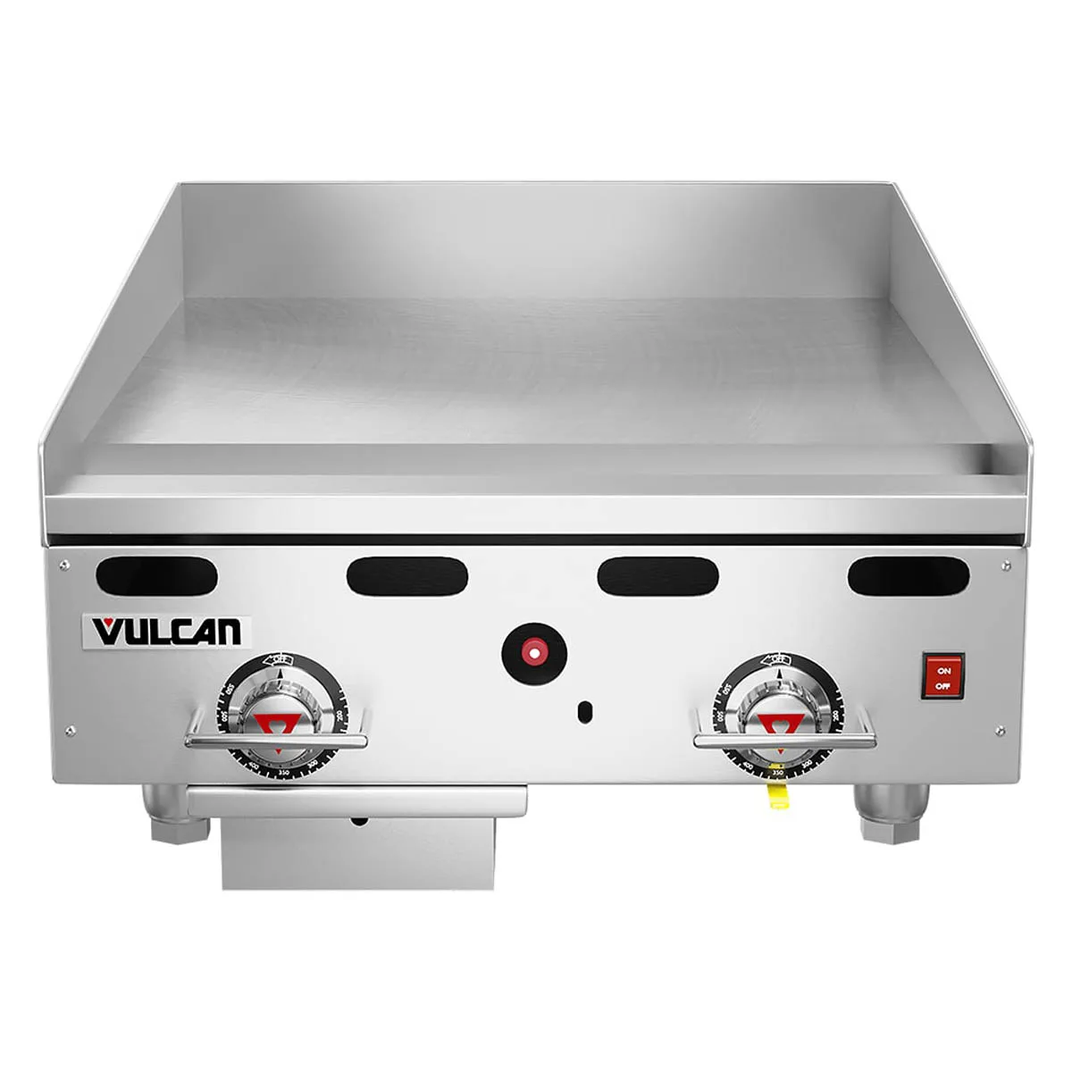 Vulcan 924RX-30 24" Countertop Gas Griddle, Snap-Action Thermostat, 30" Deep, 54.000 BTU