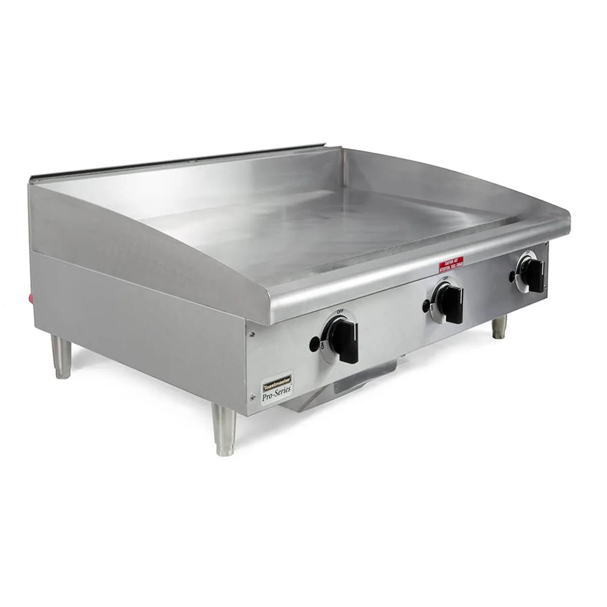 Toastmaster TMGM36 36" Countertop Manual Gas Griddle, 3/4" Steel Plate, 60.000 BTU