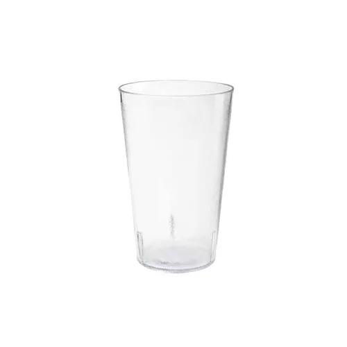 GET 5032-1-CL Clear Tumbler, 32 Oz, 4-1/8" Dia. X 6-1/2"H, Textured, SAN, BPA Free - 1 Dozen