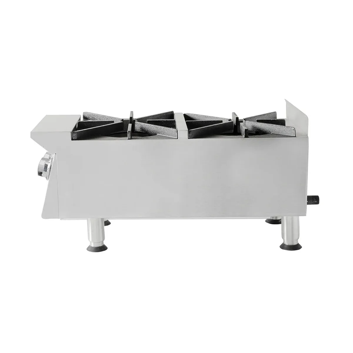 Star 802HA 12" Countertop Gas Hotplate with (2) Burners, Manual Controls, 60.000 BTU