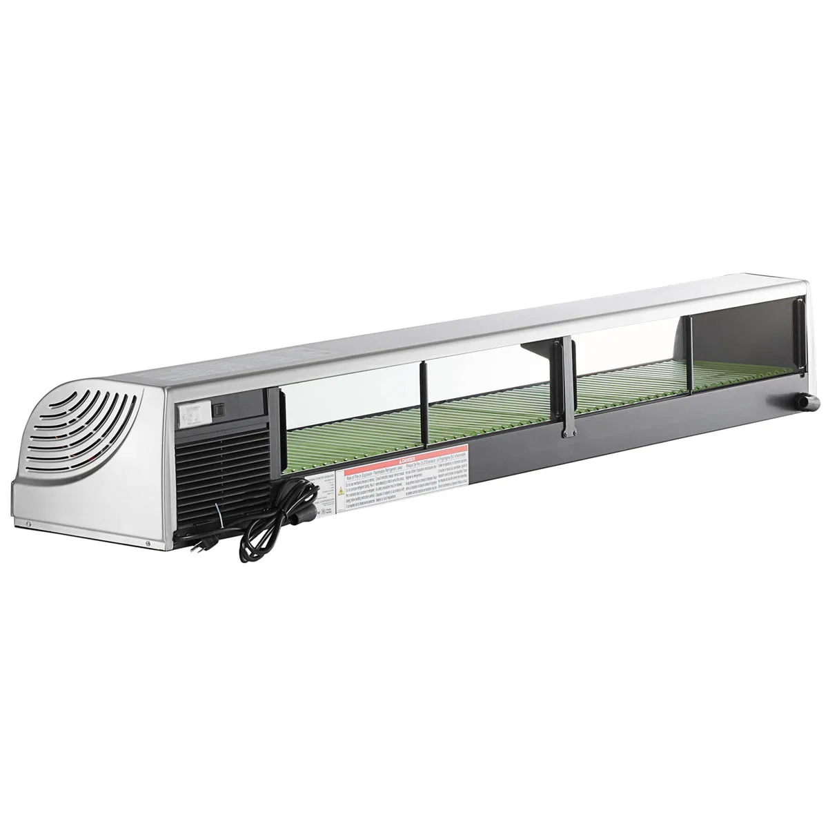 Hoshizaki HNC-210BA-R-SLH 83" Countertop Refrigerated Sushi Display Case, Right Compressor