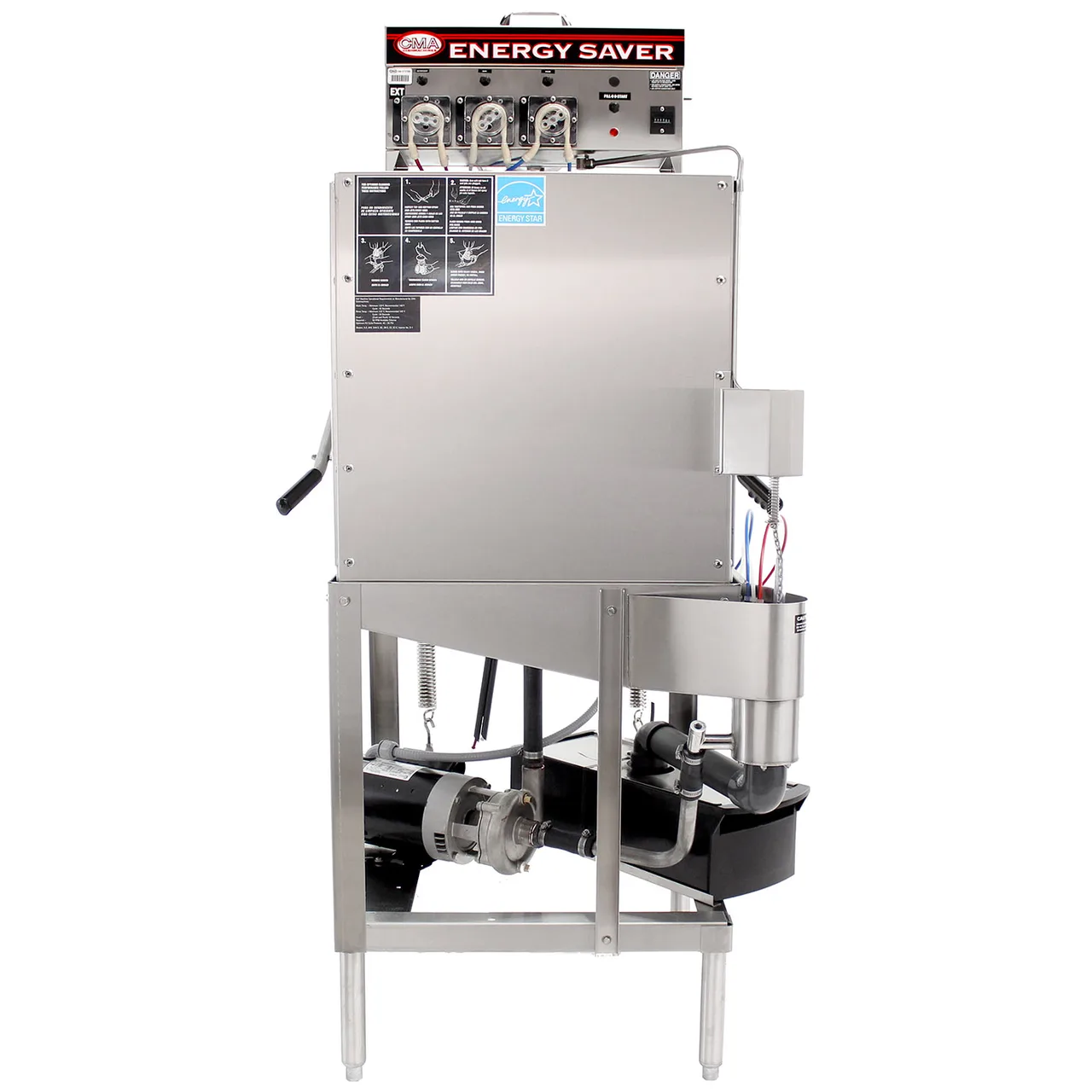CMA Dishmachines E-AH-EXT Door Type Dishwasher, Low‑Temp - 40 Racks/Hour