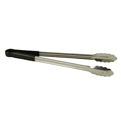 Thunder Group SLTG810B Utility Tongs, 10" L, One-Piece, Non-Slip, Blue