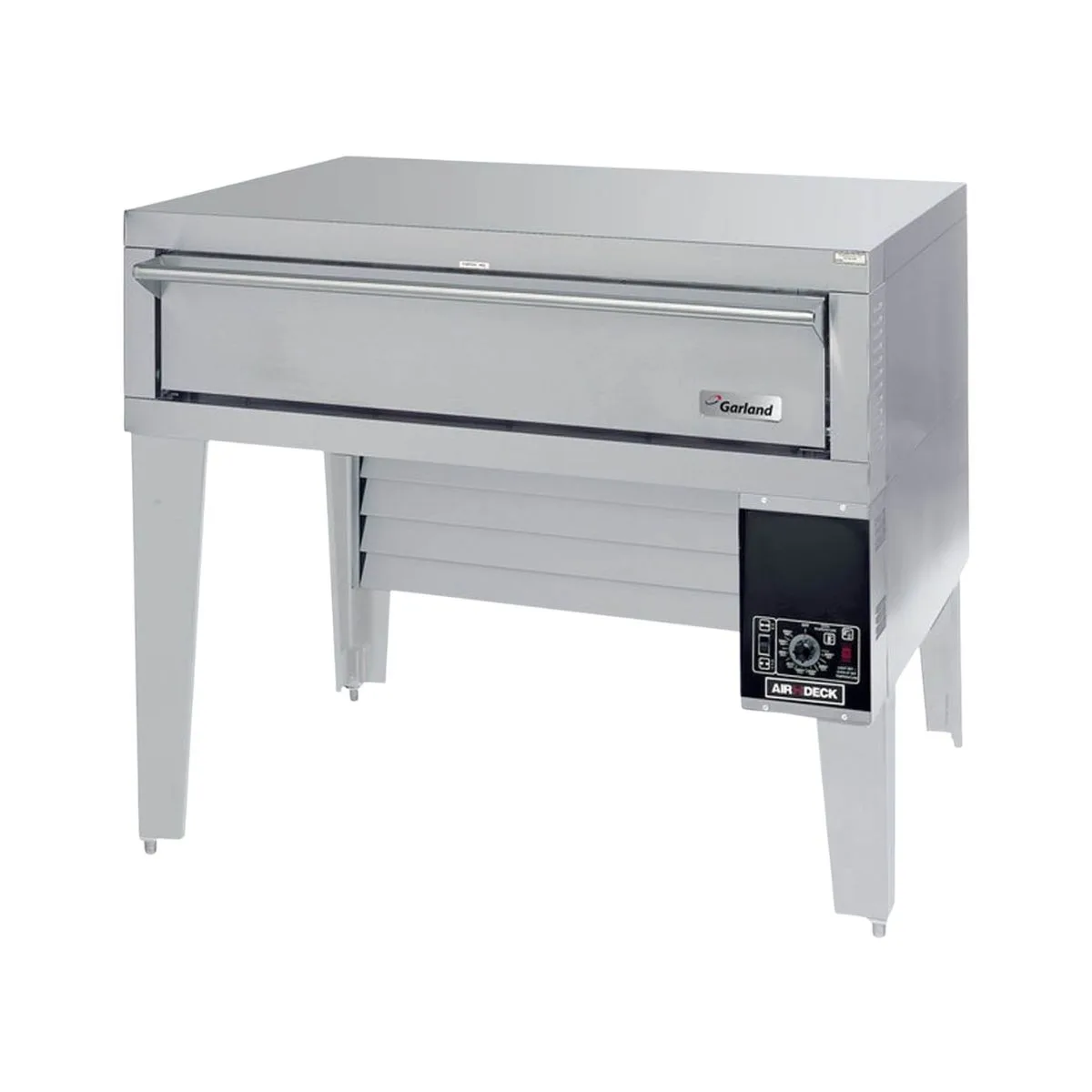 Garland US Range G56PB 63" Single Air Deck Gas Pizza Oven with Bottom Mounted, 80.000 BTU