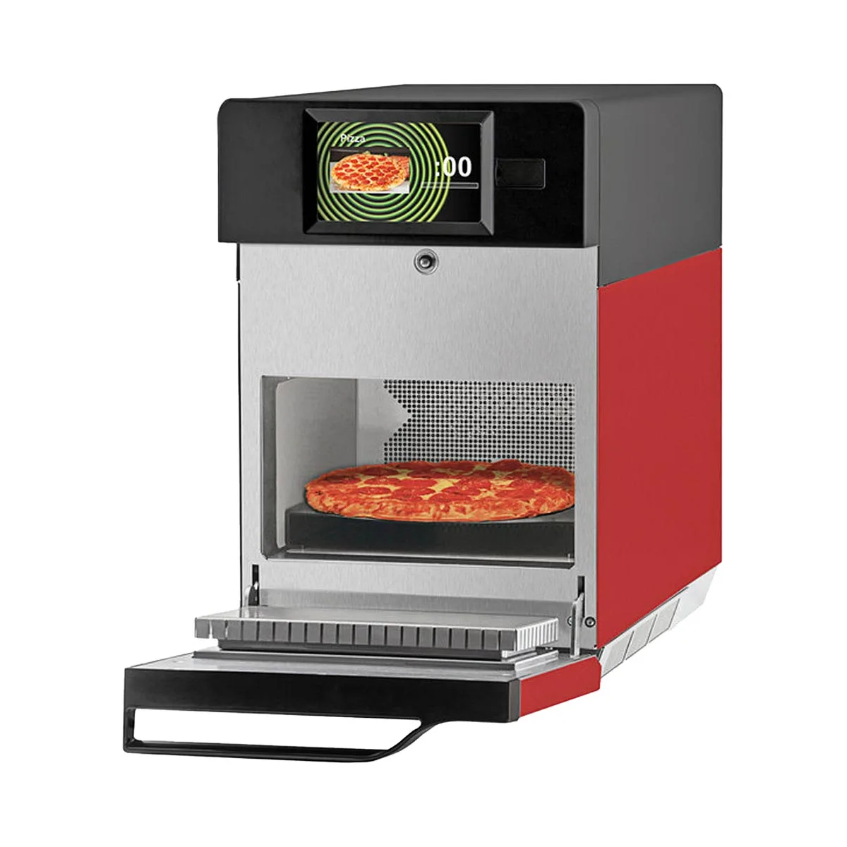 ACP MRX2RE XpressChef™ 3i Countertop High Speed/Rapid Cook Oven, 0.61 Cu. Ft., Red, 208/240V