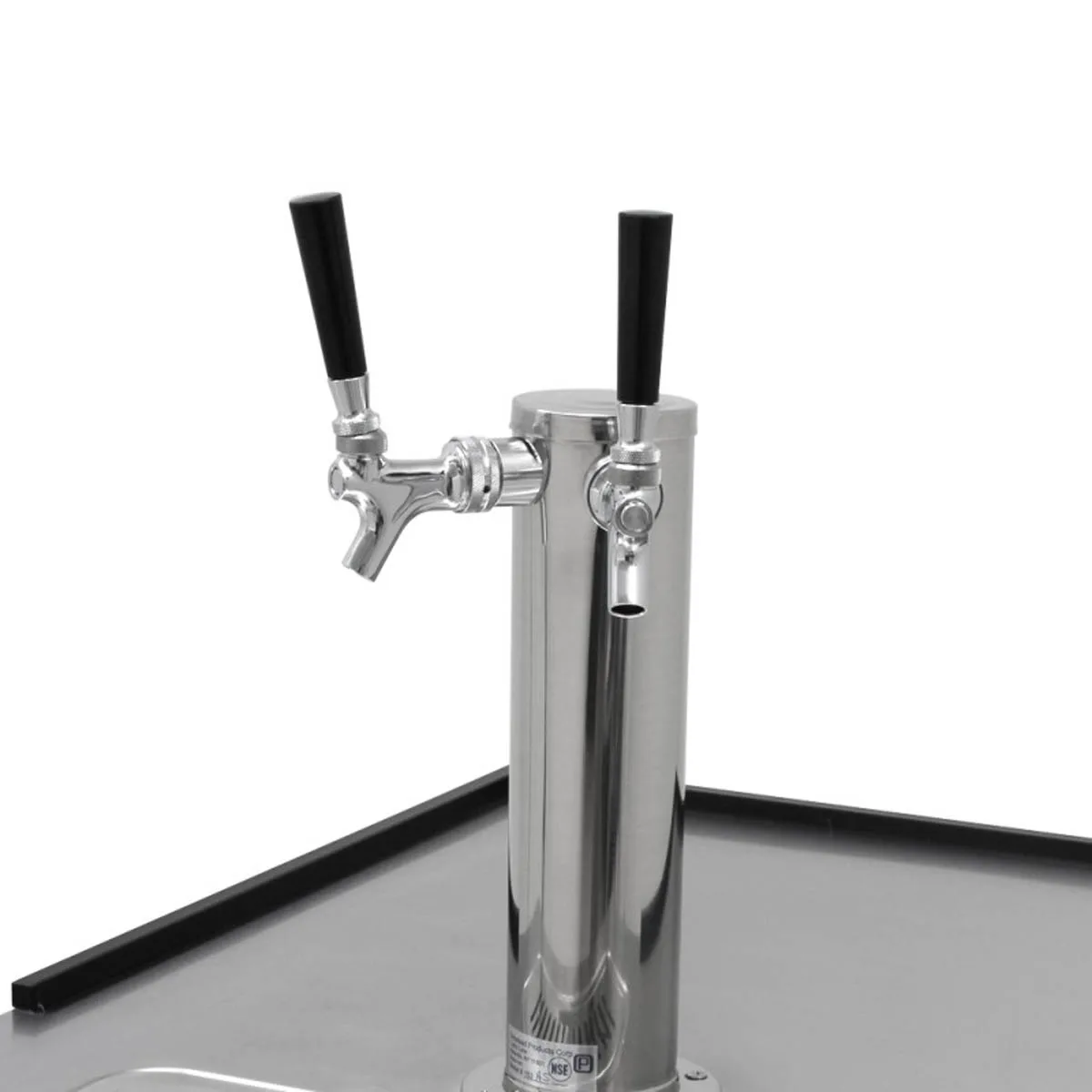 Turbo Air TBD-1SDD-N6 23" 1 Column / Tower Super Deluxe Beer Dispenser