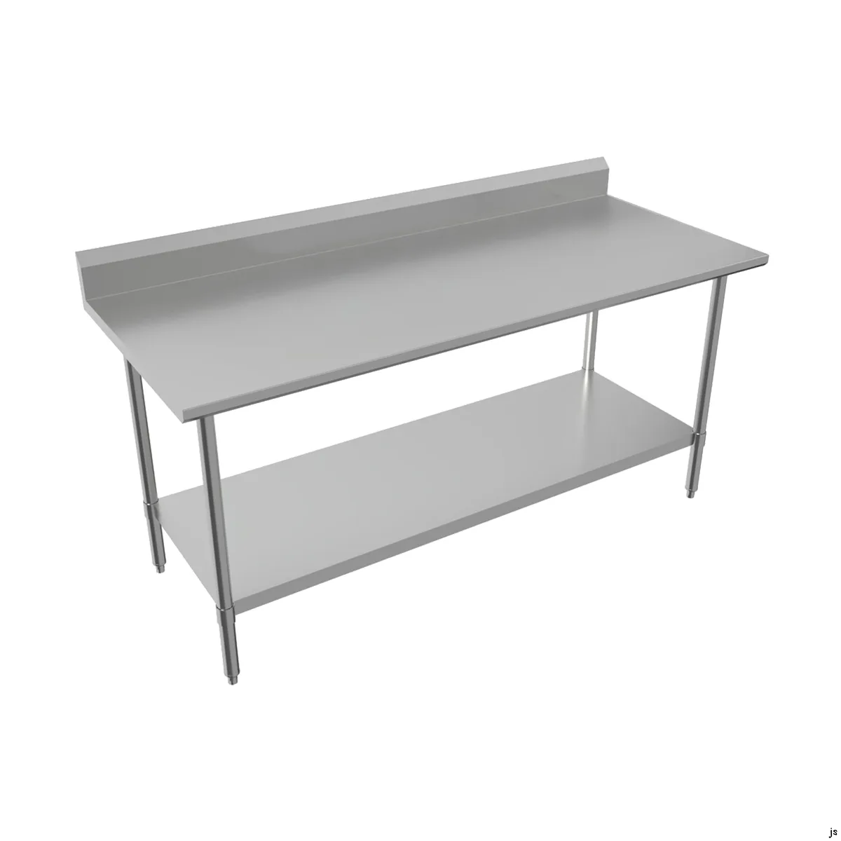 BK Resources CVTR5-7224 Work Table, 72"W X 24"D X 34-3/4"H Overall Size