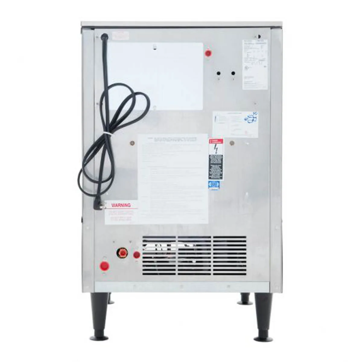 Ice-O-Matic ICEU150HW Half Size Cube Undercounter Ice Maker with 70 lbs Bin, 185 lbs/Day