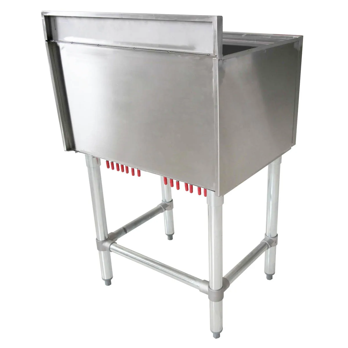 Omcan USA 43478 Underbar Ice Bin/Cocktail Unit with 134 lbs Ice Capacity