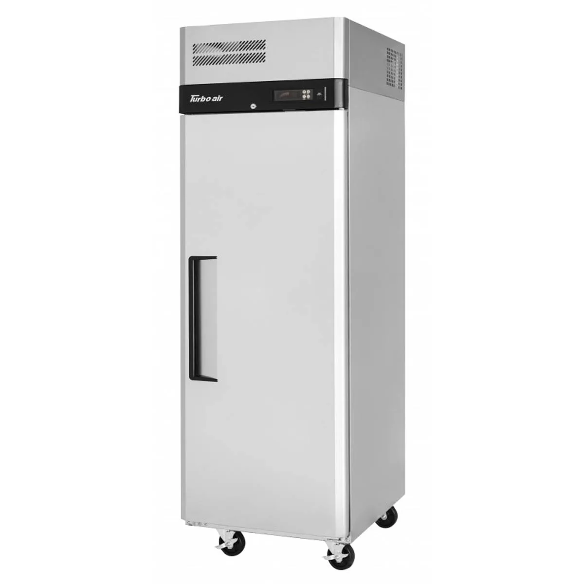 Turbo Air M3R19-1-N6 25" 1-Section Reach-In Refrigerator w/ Solid Door, Top Mount, Aluminum Interior, 19 cu. ft.