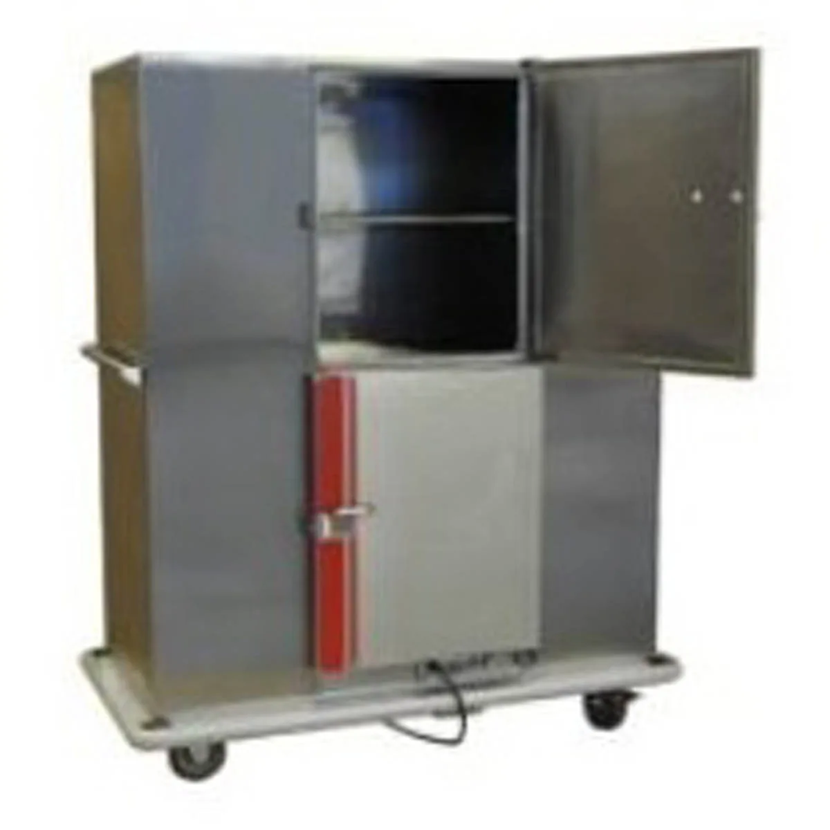 Carter-Hoffmann BB1848 1-Door Heated Banquet Cabinet, 55"-60" Height, Steel, Holds 48 Plates