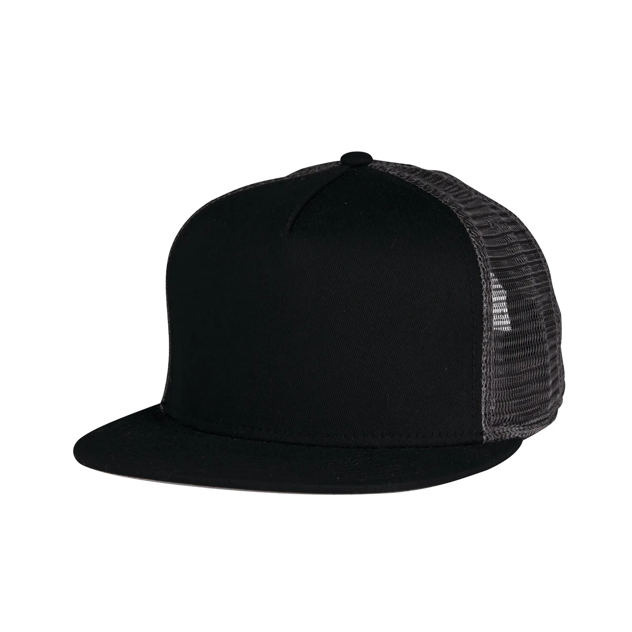 Chef Works 1541124-BK5-SM Skater Hat, 100% Poly/Cotton, Black, One Size - 1/Case