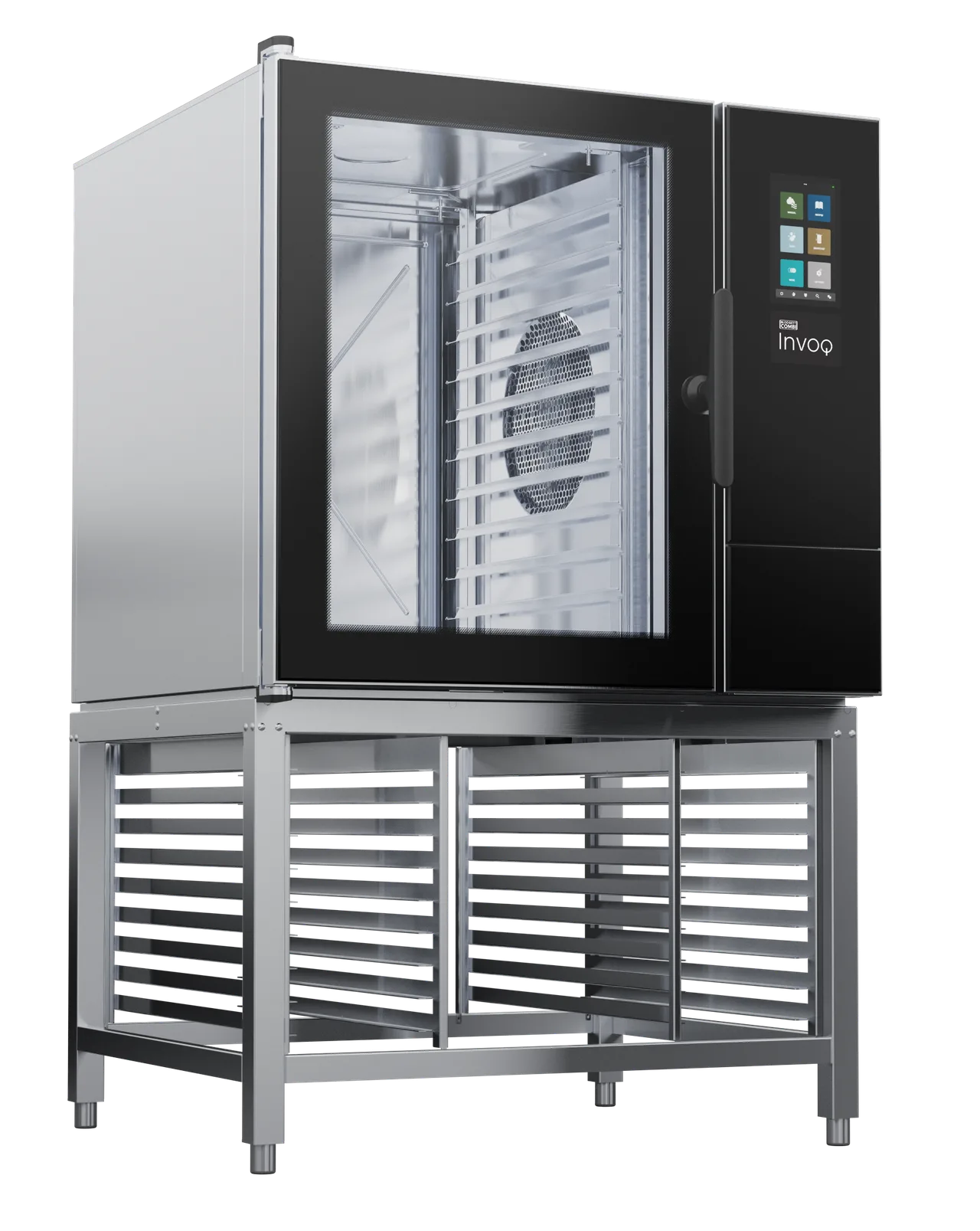Blodgett INVOQ 102BG Full Size 10 Pan Gas Combi Oven w/ Touchscreen, Boiler Steam, 150.100 BTU