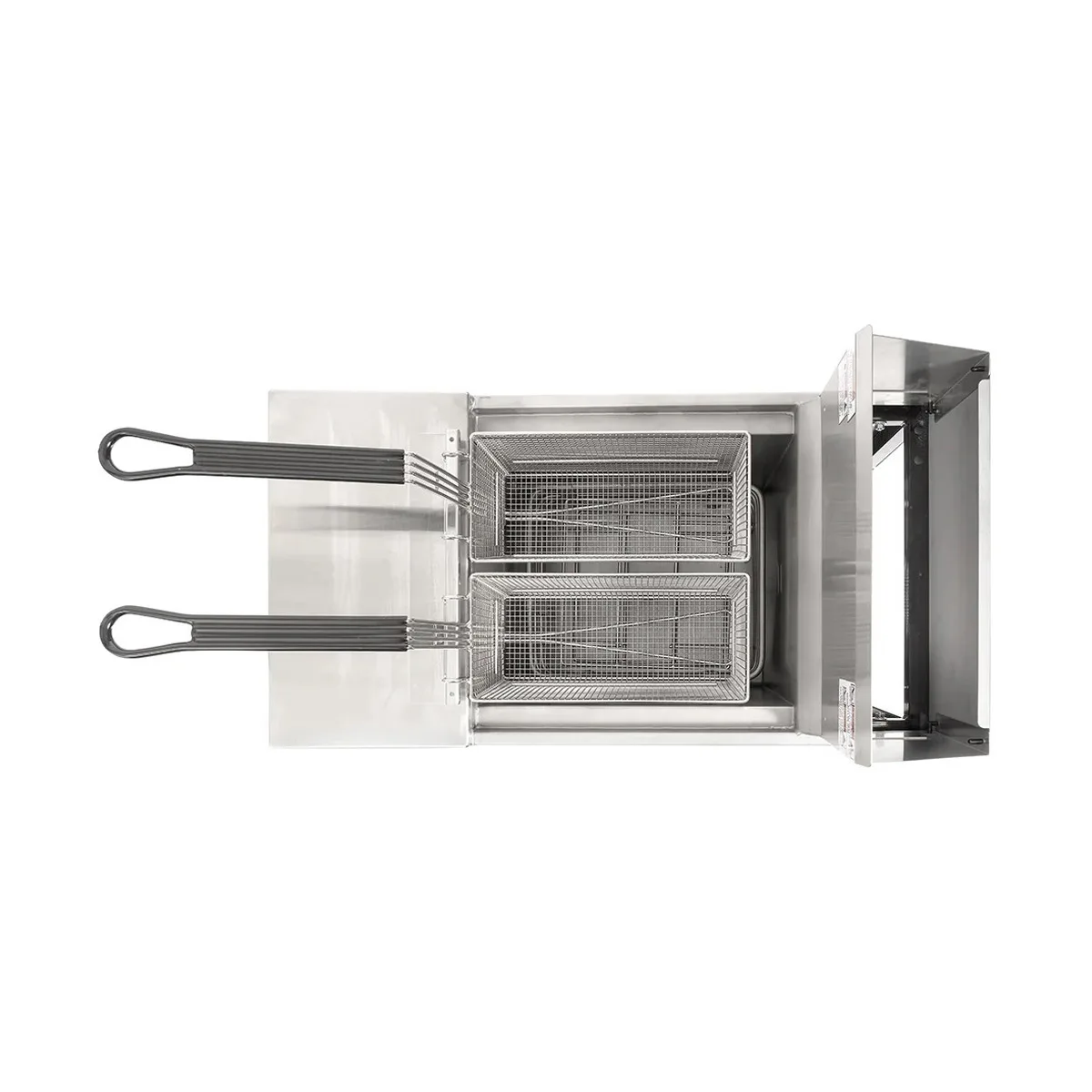 Henny Penny OFG321.01 17" Full Pot Floor Model Gas Fryer, Natural Gas, 65 lbs, 85.000 BTU