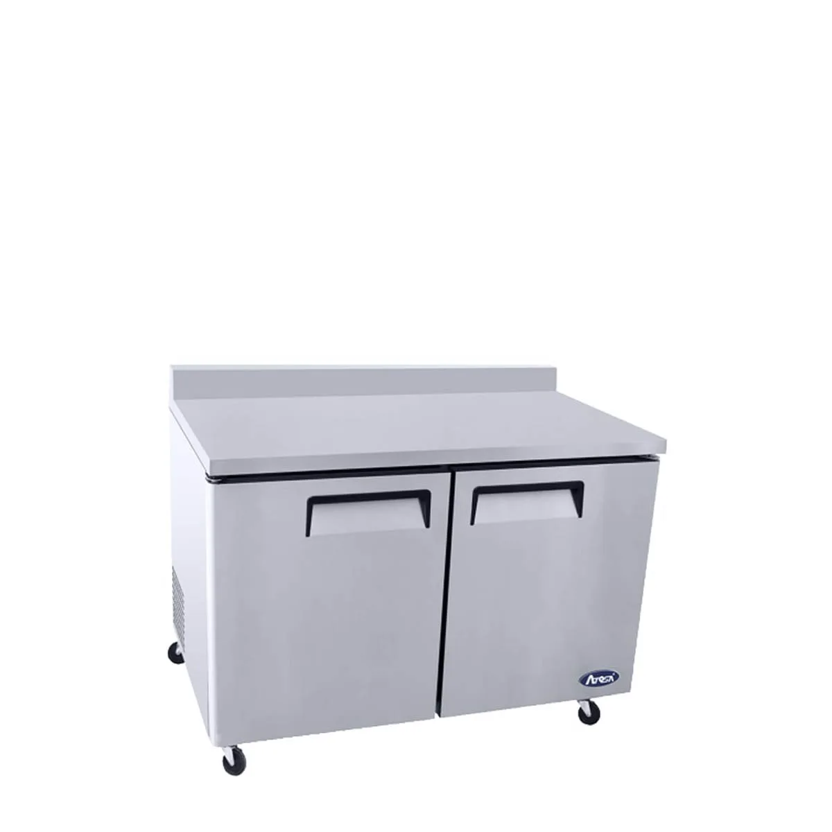 Atosa USA MGF8409GR 48“ Two Section WorkTop Refrigerator, 13.4 cu. ft.