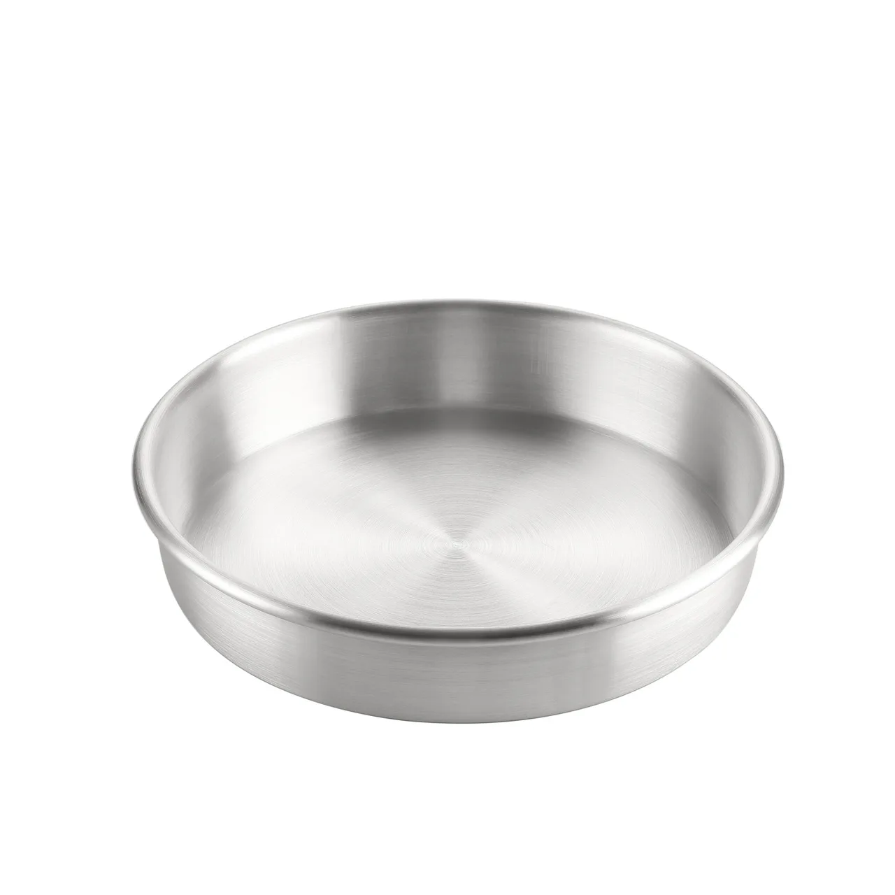 CAC China B1CP-102 Round Baking Cake Pan, 10" Diameter x 2" Height, Aluminum Construction