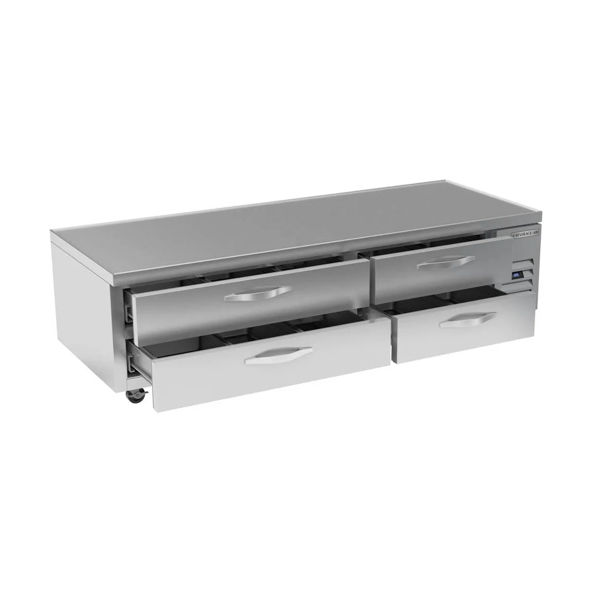 Beverage Air WTFCS84HC 84" 4 Drawers Worktop Cook Stand Freezer w/ Marine Edge, 17.5 cu. ft.