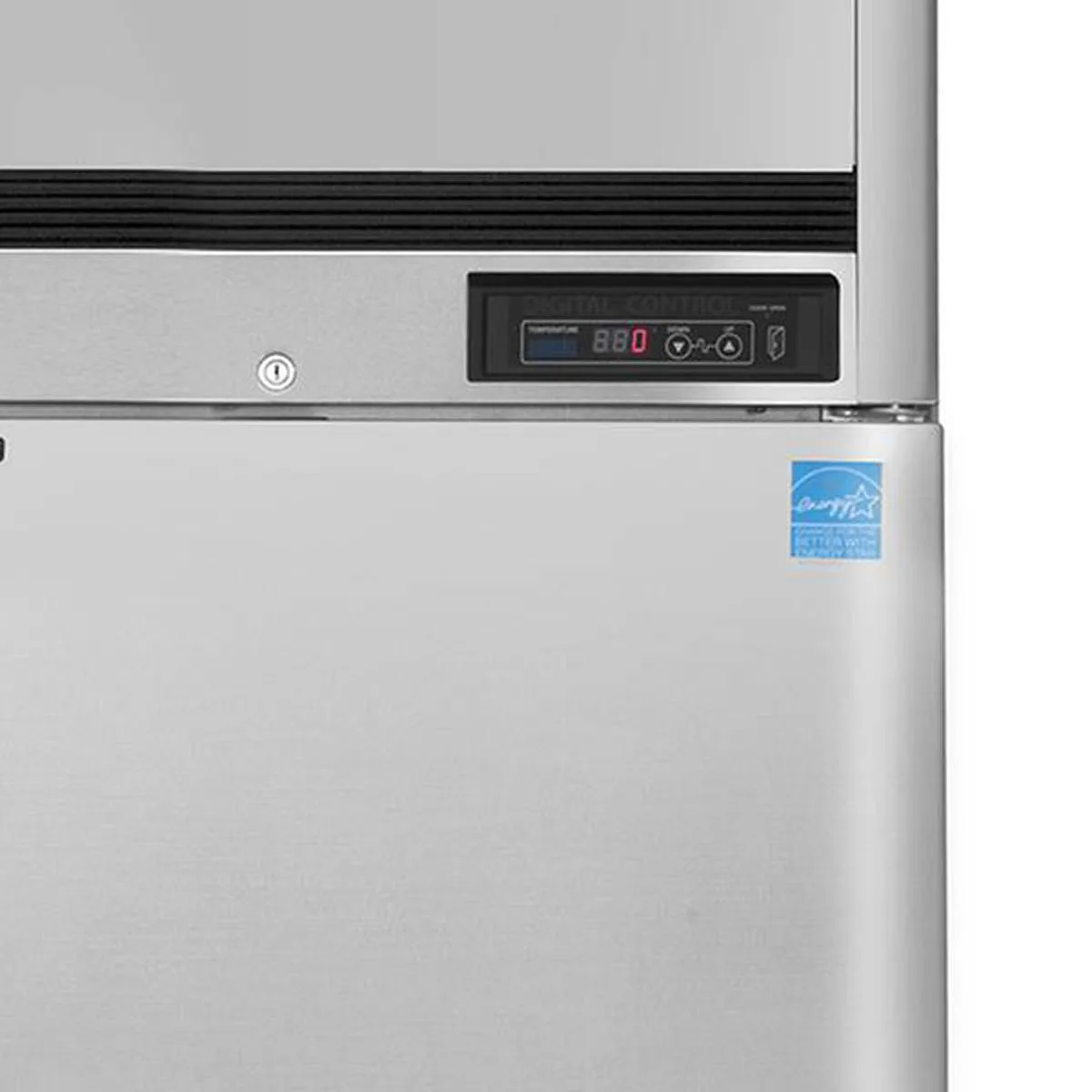 Maxx Cold MCFT-72FDHC 81" 3-Solid Door Reach-In Freezer, Top Mounted, 66.7 cu. ft., Stainless Steel