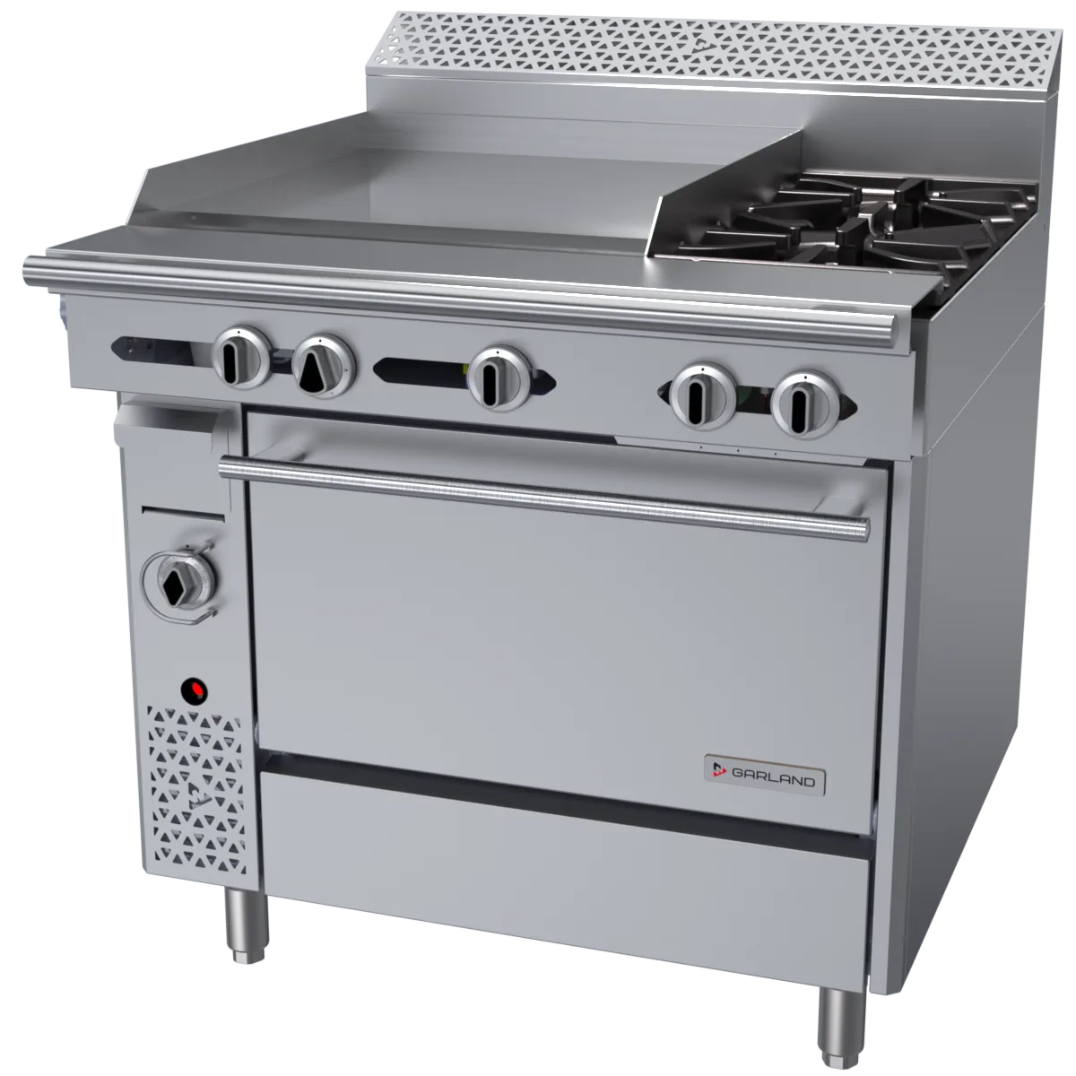 Garland US Range C36-2R Garland Cuisine Series Heavy Duty Range, Gas, 36"