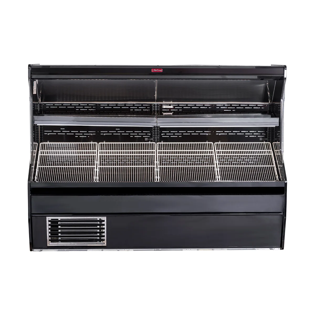 Howard-McCray SC-P32E-8S-B-LED 98" Refrigerated Produce Display Case, Black