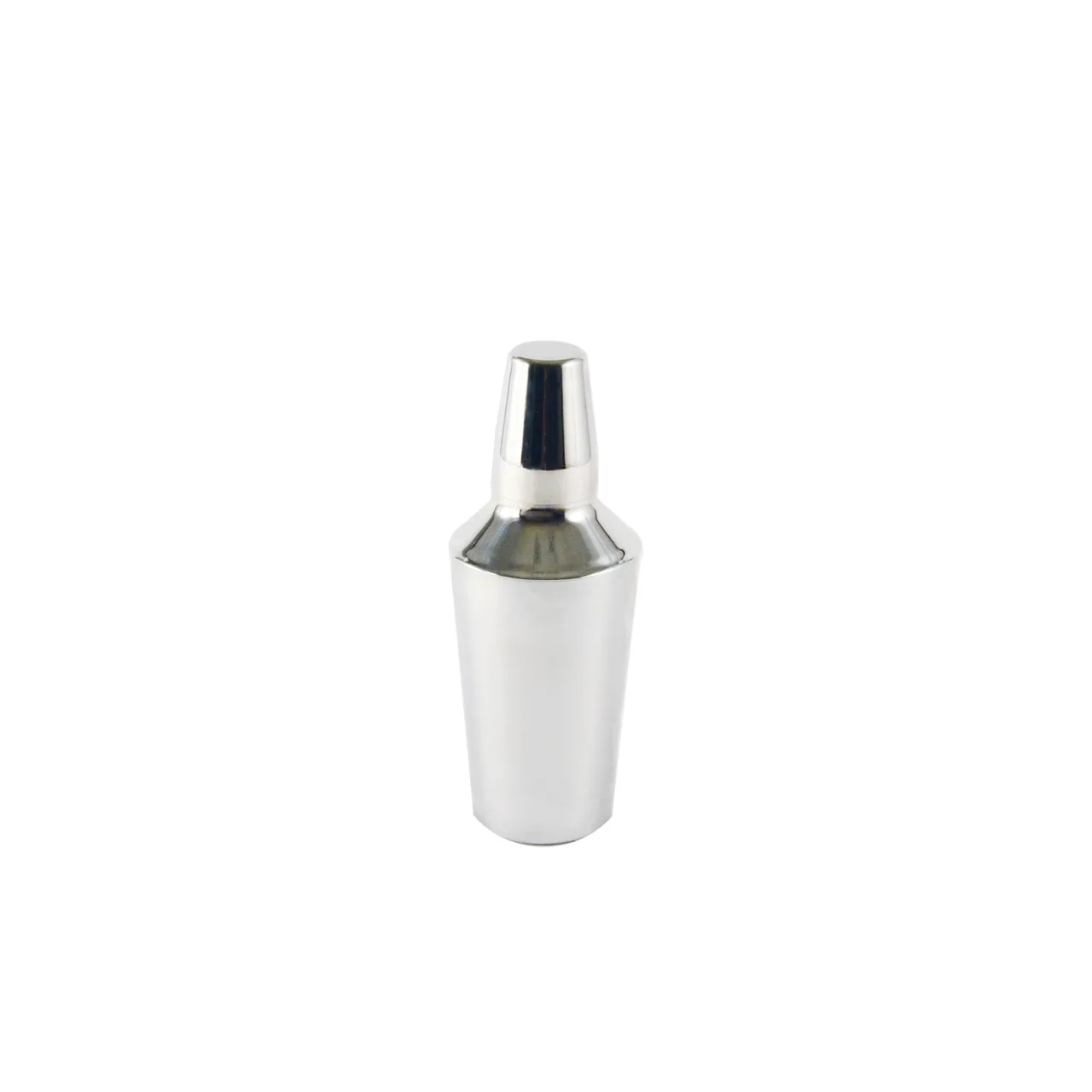 CAC China SCSK-10 Cobbler Shaker, 10 oz, 3‑Piece, Stainless Steel, Built‑In Strainer