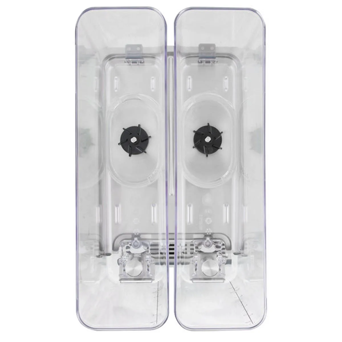 Crathco CS-2E-16-290 Beverage Dispenser with Double Bowls / Agitator Type - 2.4 Gal (each) - 1/10 Hp