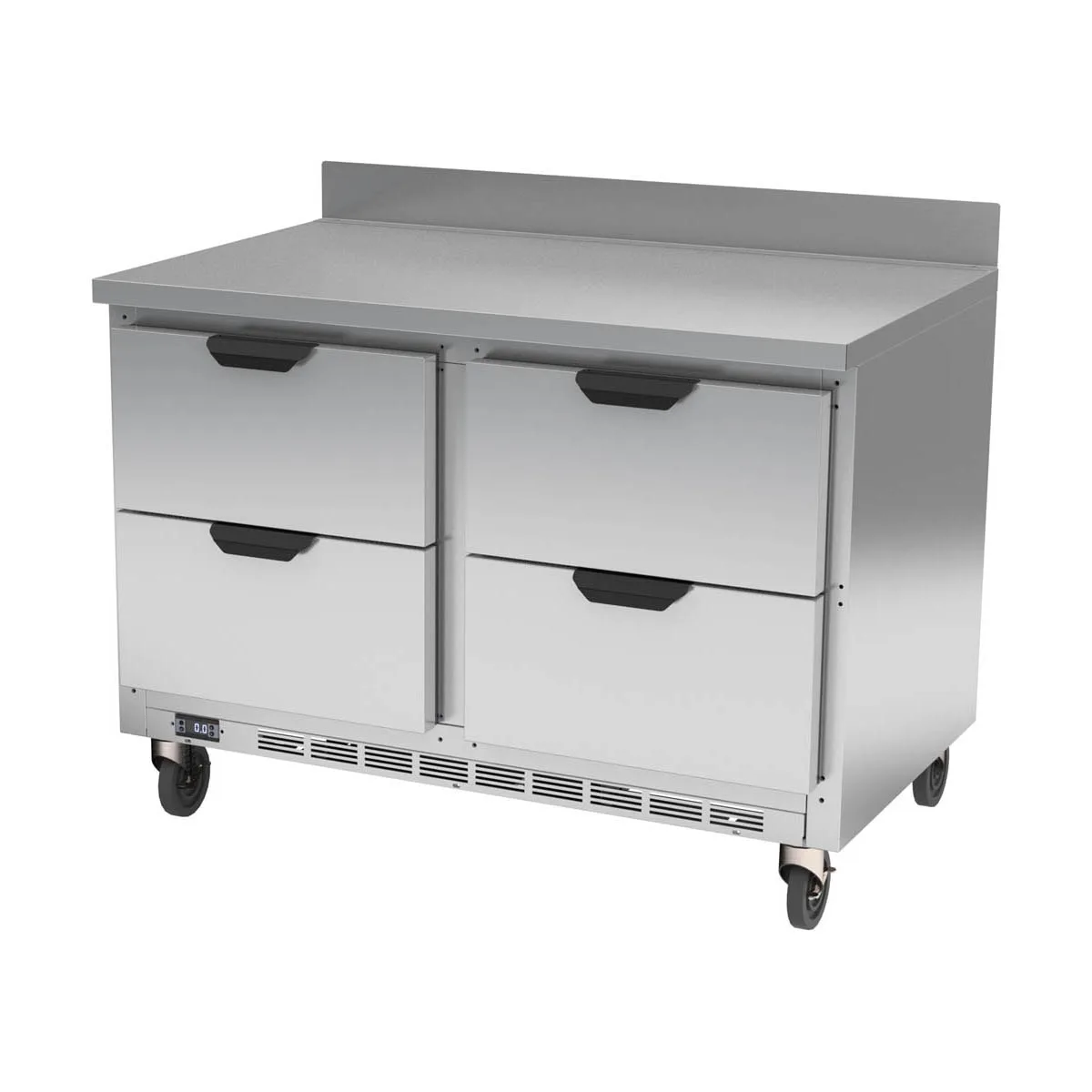 Beverage Air WTFD48AHC-4 48" 2-Section Worktop Freezer w/ 4 Drawers, 11.4 cu. ft.