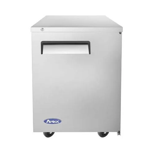 Atosa USA MBB23GR 23" One Section Back Bar Cooler with Solid Door, 8.2 cu. ft.