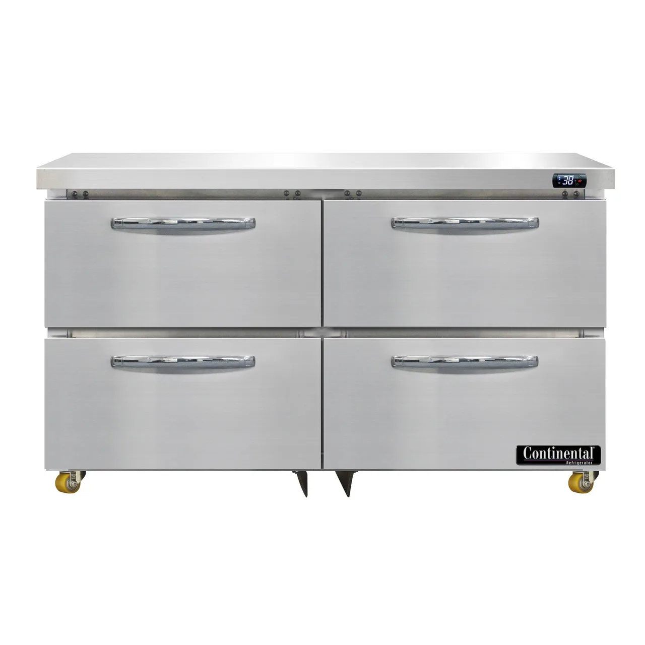Continental Refrigerator D48N-U-D 48" 4 Drawers Undercounter Refrigerator, 13.5 cu. ft.