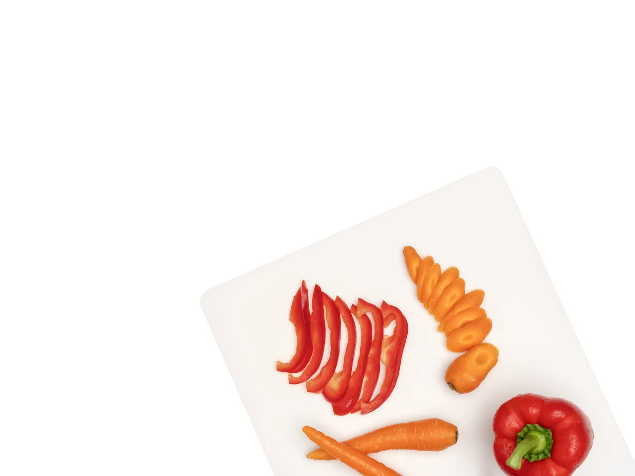 Browne USA 573673 - 18" x 24" Flexible Plastic Cutting Board, White, Dishwasher Safe - 4/Pack