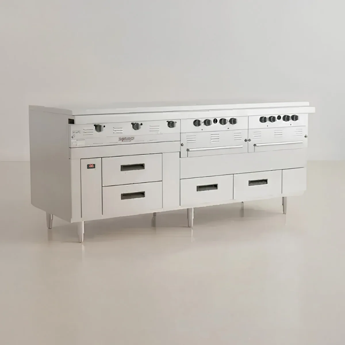 Garland US Range GN17C80 80" 4 Drawers Arctic Fire Refrigerated Chef Base