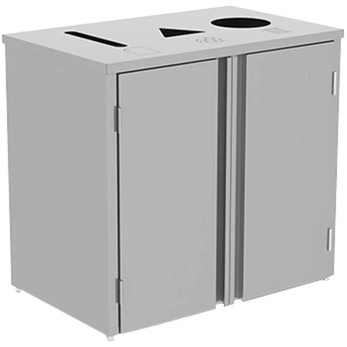 Lakeside 3415 Waste & Recycle Station, 37-1/2"W X 23-1/4"D X 34-1/2"H