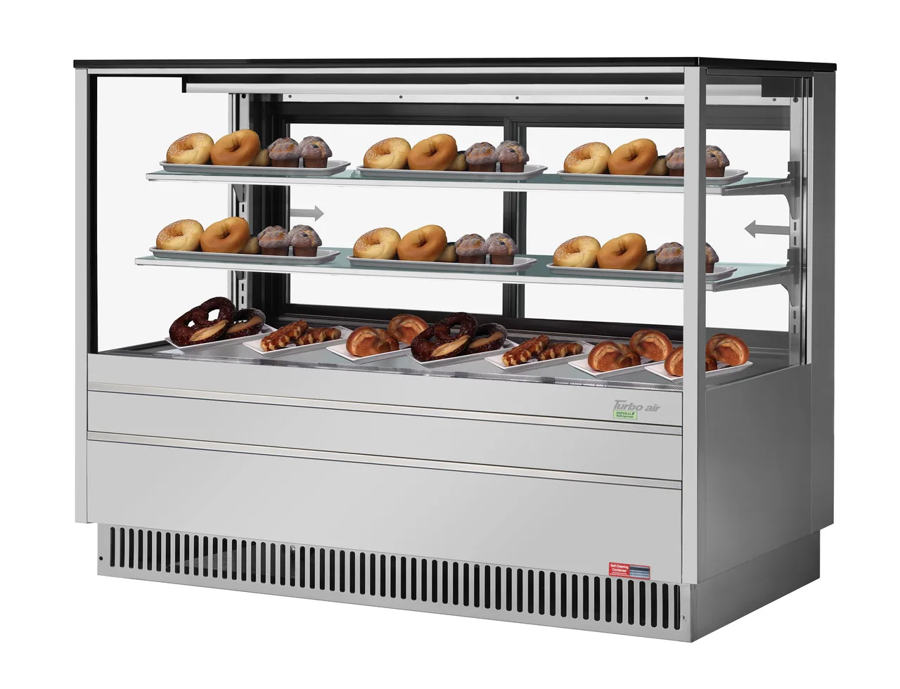 Turbo Air TCGB-72UF-DR-S 72" Bakery Dry Case