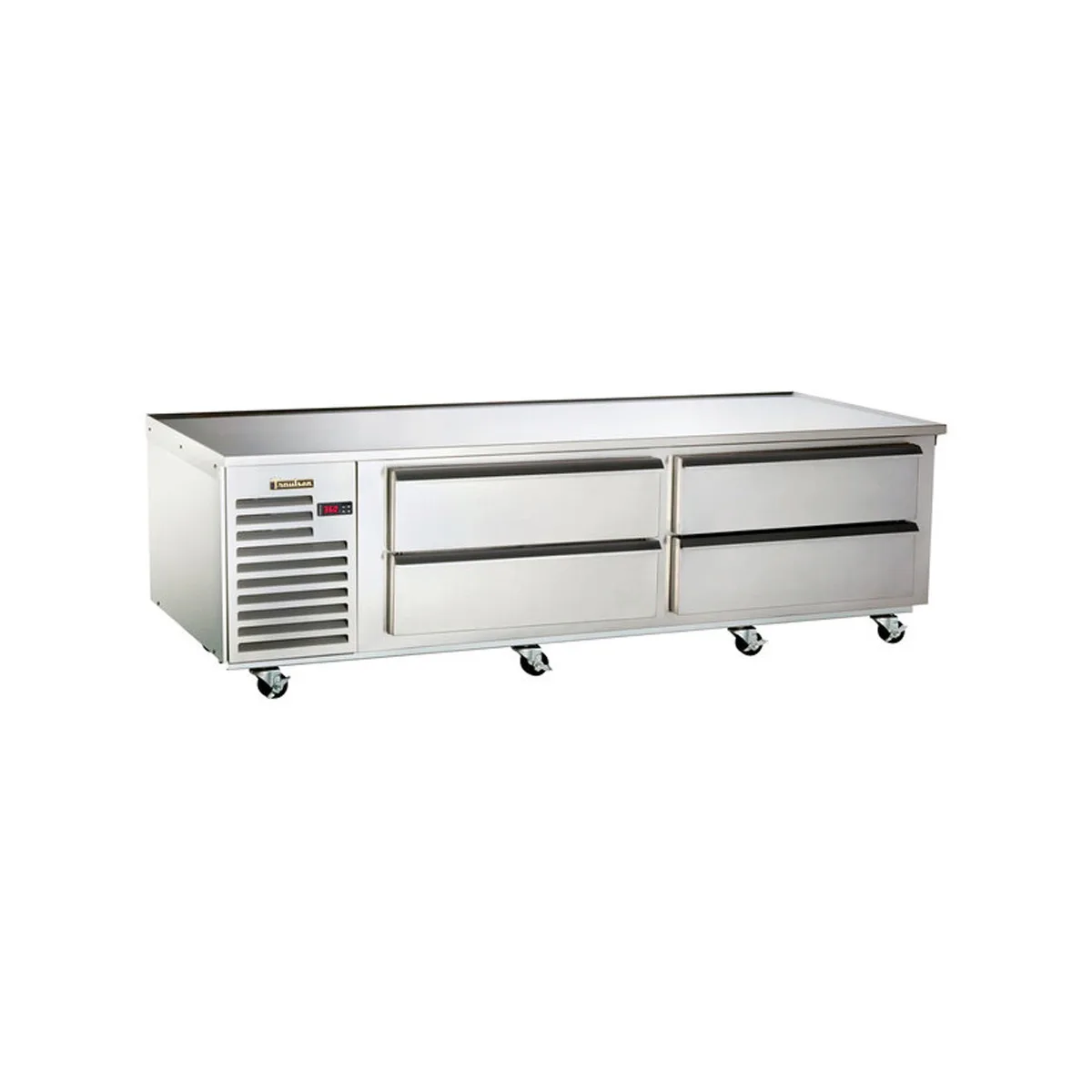 Traulsen TE072LT 72" 4 Drawers Spec-Line Freezer Chef Bases w/ Marine Edge