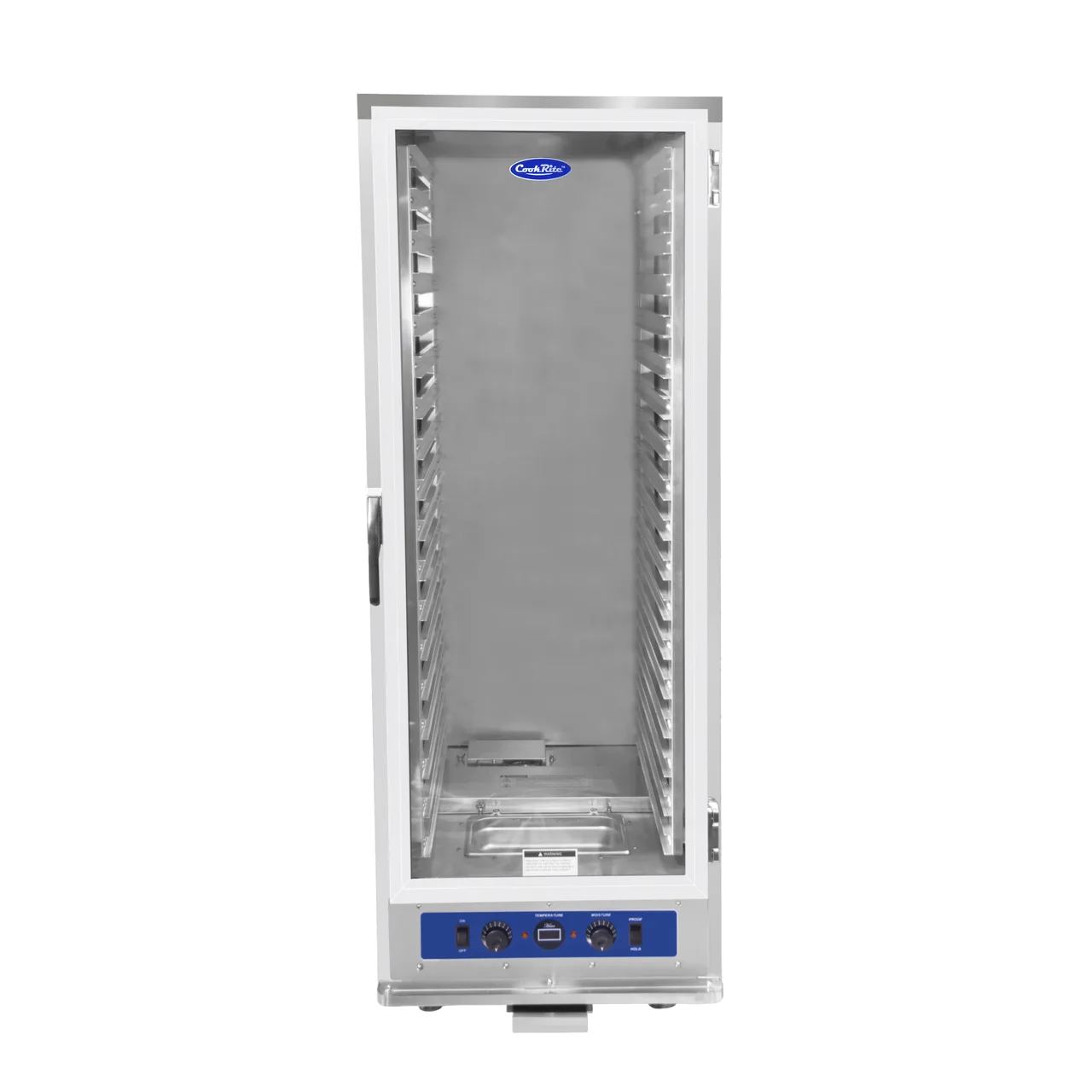 Atosa USA ATHC-18ES 1-Section Heated Holding Cabinet, 25" Wide, 18-Pan Capacity, Stainless Steel, Clear Glass Door, ENERGY STAR