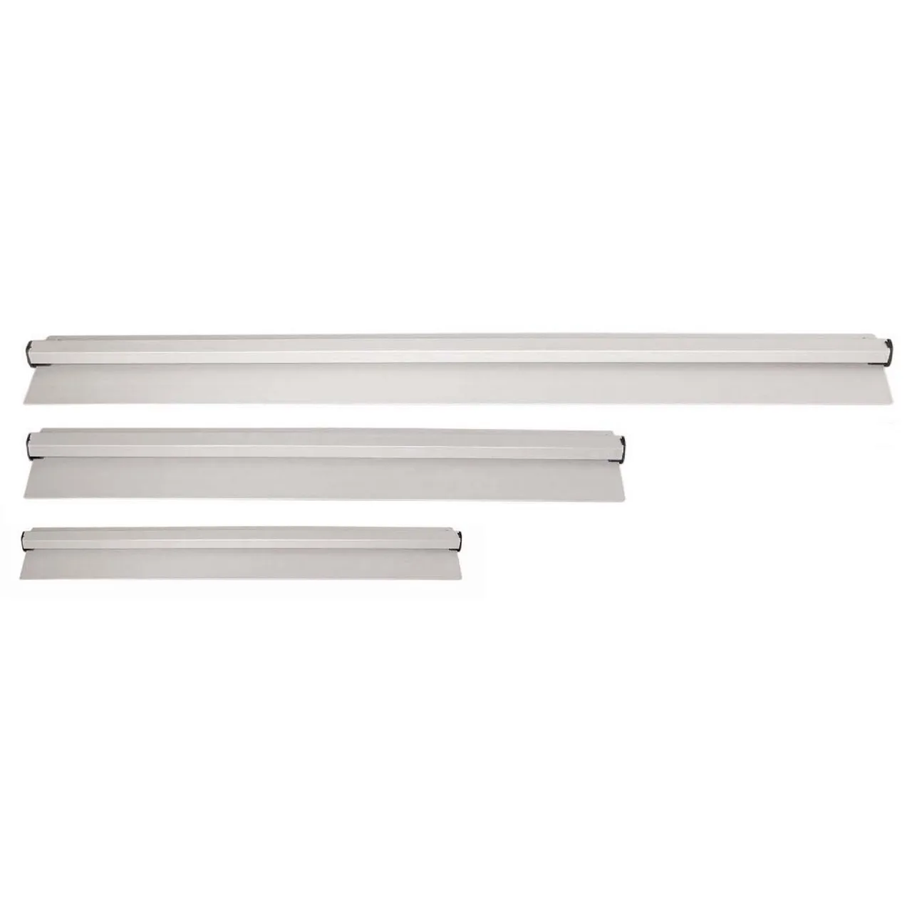 Omcan USA 80129 Check Holder Bar Rail, 24" Aluminum Construction, Durable Metal