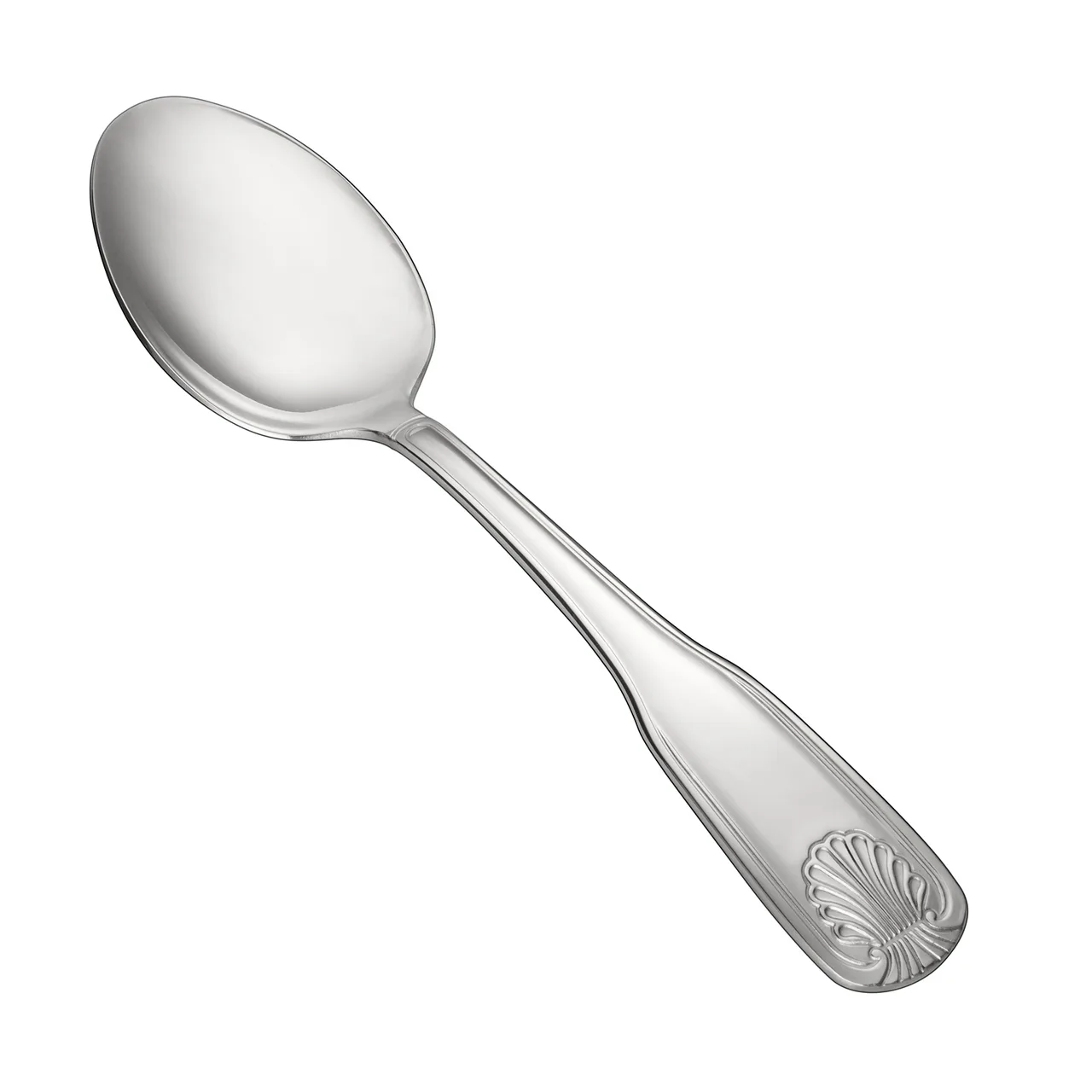 CAC China 3001-10 Phoenix Tablespoon, 8-3/8" Length, Heavy Weight, 18/0 Stainless Steel - 1 Dozen