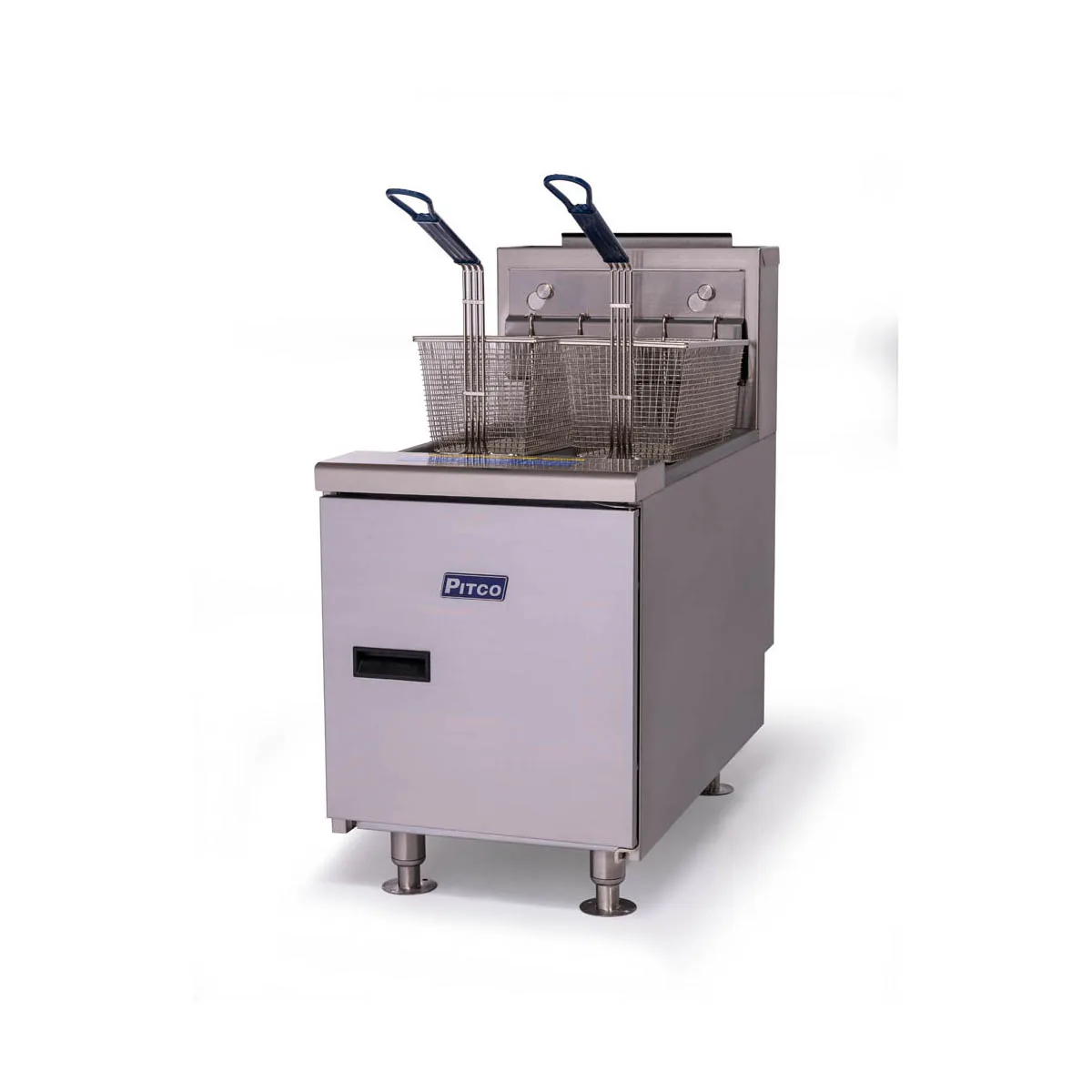 Pitco SGC-S Solstice™ Full Pot Countertop Gas Fryer w/ 35 lbs Capacity, Millivolt Controls, Natural Gas