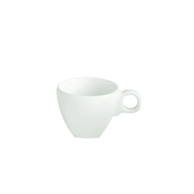 GET PA1101914124 Espresso Cup, 3.7 oz (3‑3/4"), White Porcelain, Microwave Safe - 1 Dozen