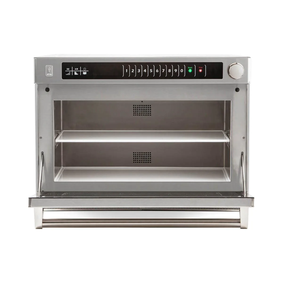 Amana AMSO35 3500W Commercial Heavy Duty Microwave Steamer Oven, 1.6 Cu. Ft., 208/240V