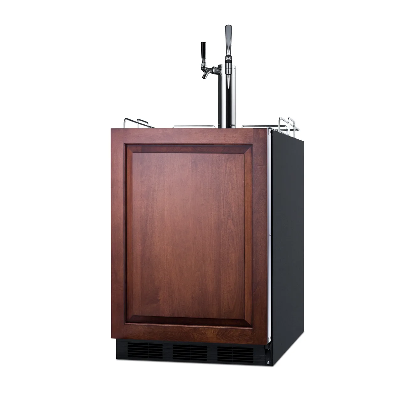 Summit SBC58BLBIADAIFCMTWIN 24" Combo Nitro/Cold Brew Coffee Dispenser, 5.5 cu. ft. 115V