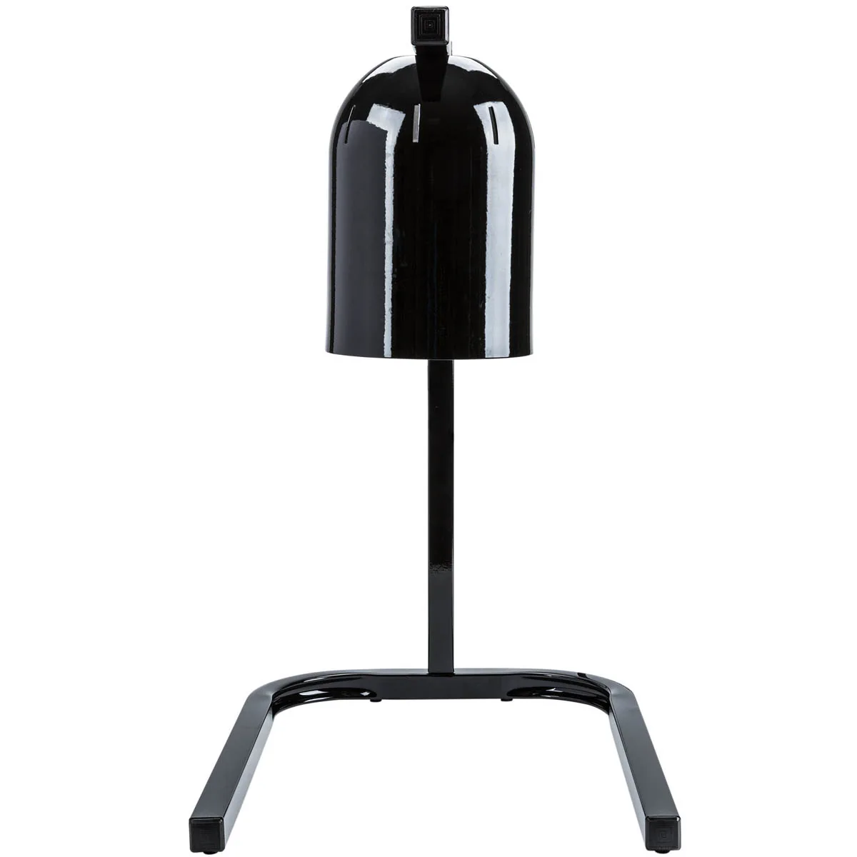 Nemco 6000A-2B Heat Lamp, Freestanding, Infrared, Two Bulb, Black Finish