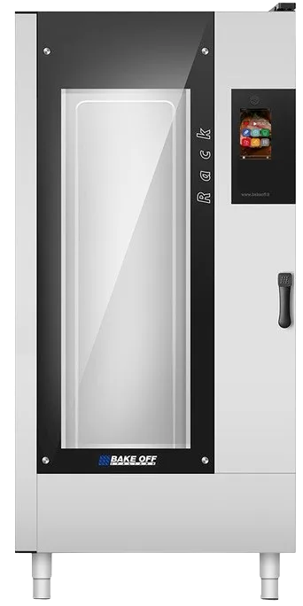 AMPTO BISTROT RACK 16T Full Size 16 Pan Electric Combi Oven w/ Programmable Controls, Boilerless, 208/240V