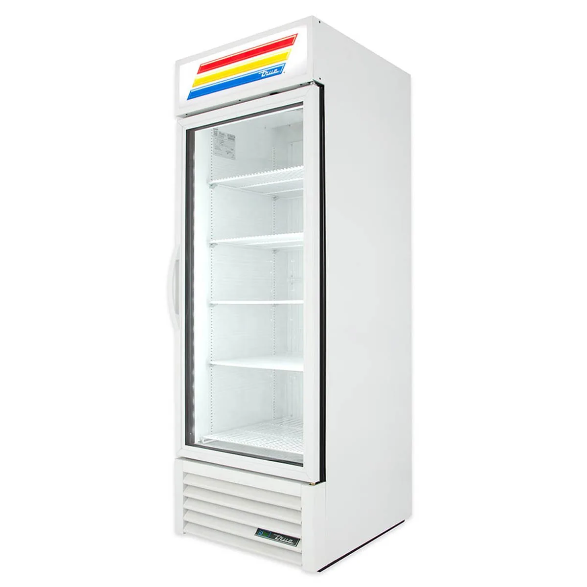 True GDM-23F-HC~TSL01 27" 1 Glass Door Merchandiser Freezer in White
