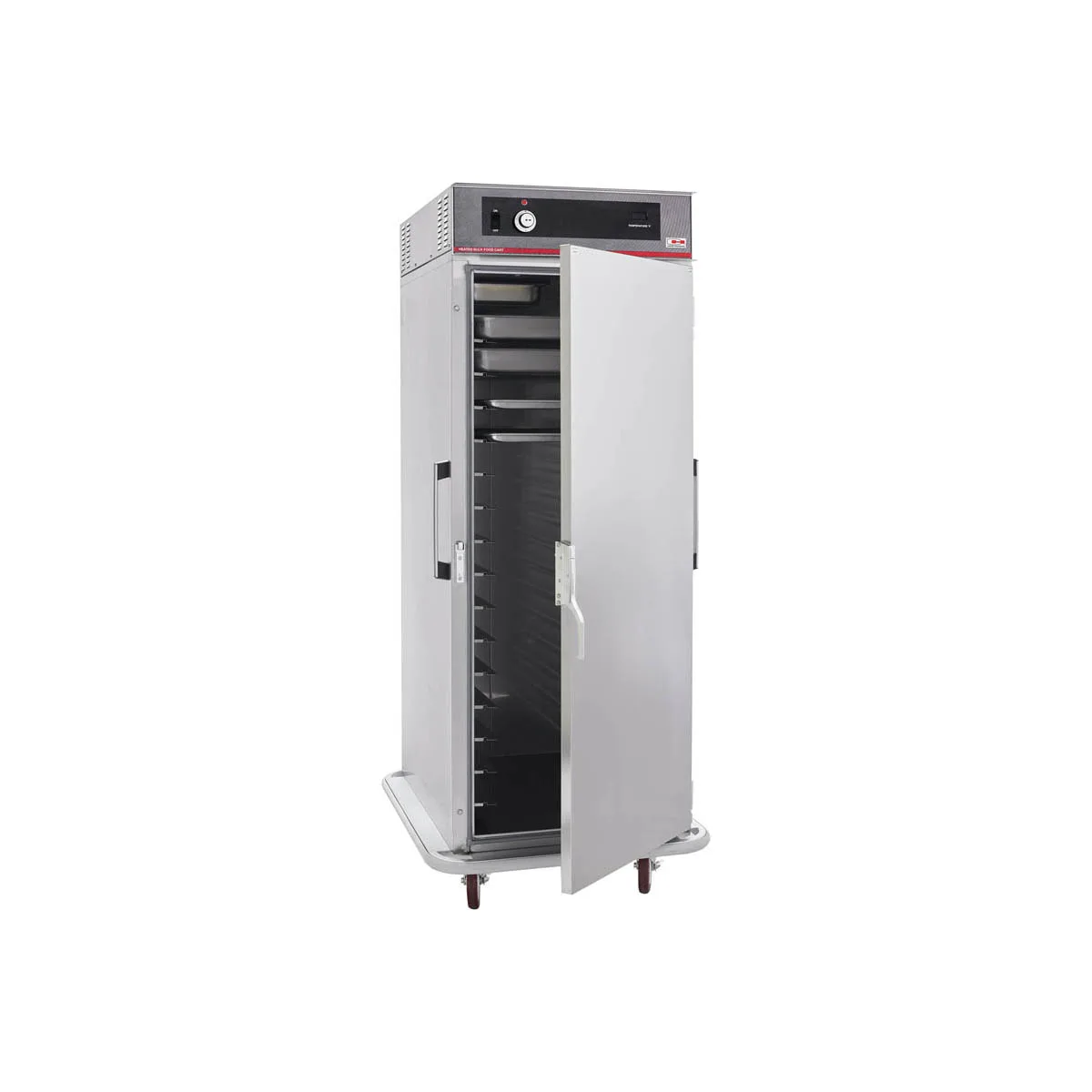 Carter-Hoffmann PH1815 1-Section Heated Holding Cabinet, Solid Door, Insulated, Adjustable Slides for 12"x20" or 18"x26" Pans