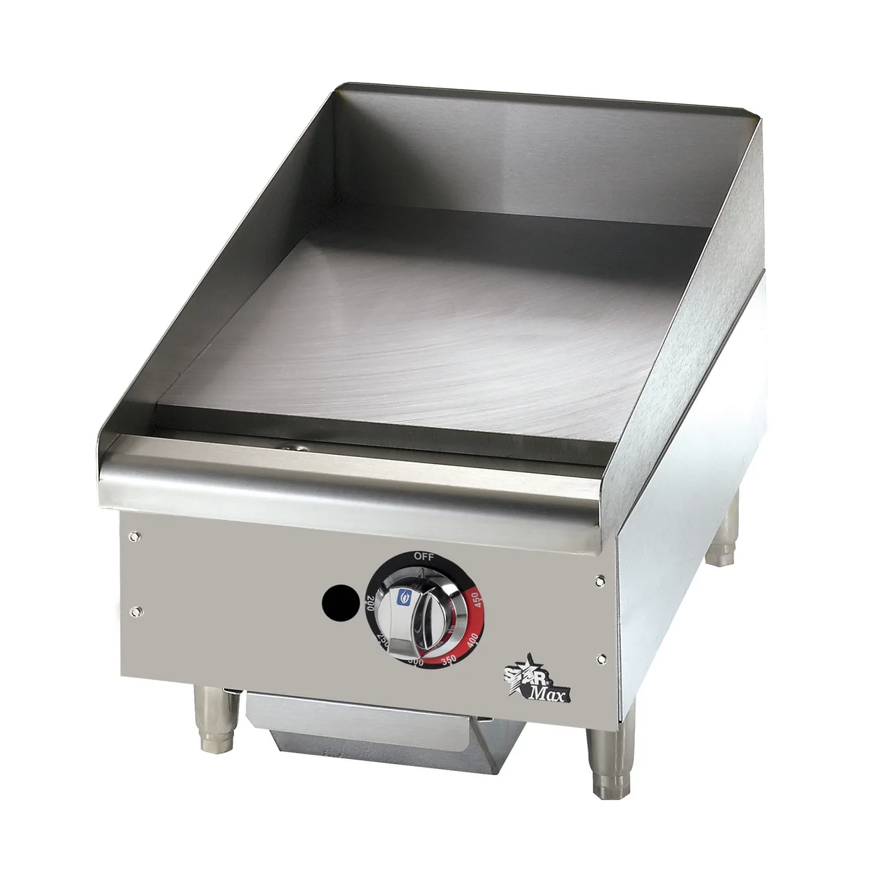 Star 515TGF 15" Countertop Electric Griddle with 15" x 20.75" Surface, Steel Plate, Thermostatic Controls